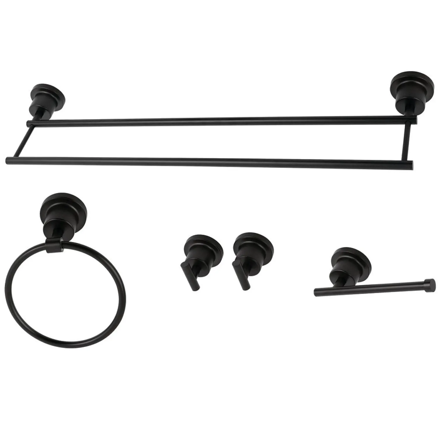 Outlet Concord 5-Piece BAH8213478X-P Bathroom Accessory Sets Accessory Packages