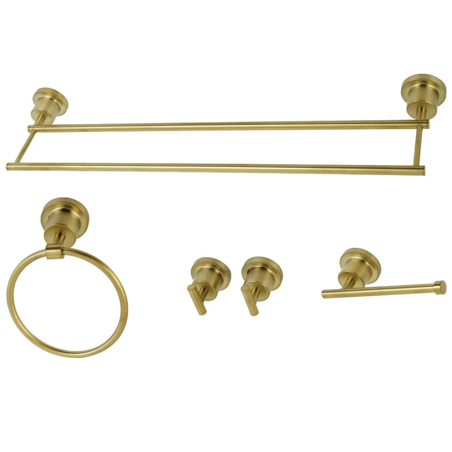 Outlet Concord 5-Piece BAH8213478X-P Bathroom Accessory Sets Accessory Packages