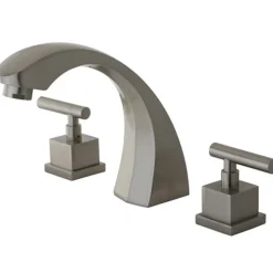 Hot Concord Roman Tub Filler in Satin Nickel Tub Faucets