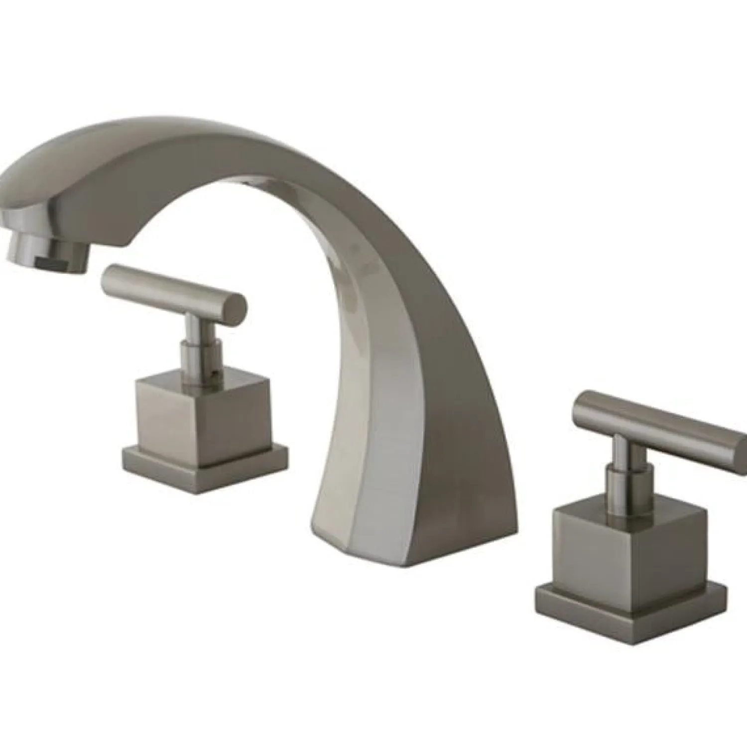 Hot Concord Roman Tub Filler in Satin Nickel Tub Faucets