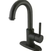 Outlet Concord Single Handle 4" Centerset Lavatory Faucet with Push-Up and Optional Deck Plate in Oil Rubbed Bronze Single Hole|4" Center Set