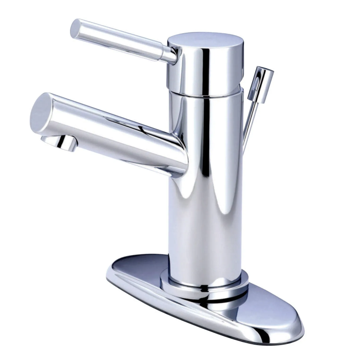 Sale Concord Single Handle 4" Centerset Lavatory Faucet with Brass Pop-up and Optional Deck Plate Single Hole|4" Center Set