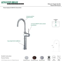 Best Concord Single-Handle Vessel Sink Faucet Vessel Faucets
