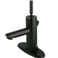 Concord Single Handle Lavatory Faucet with Cover Plate 4