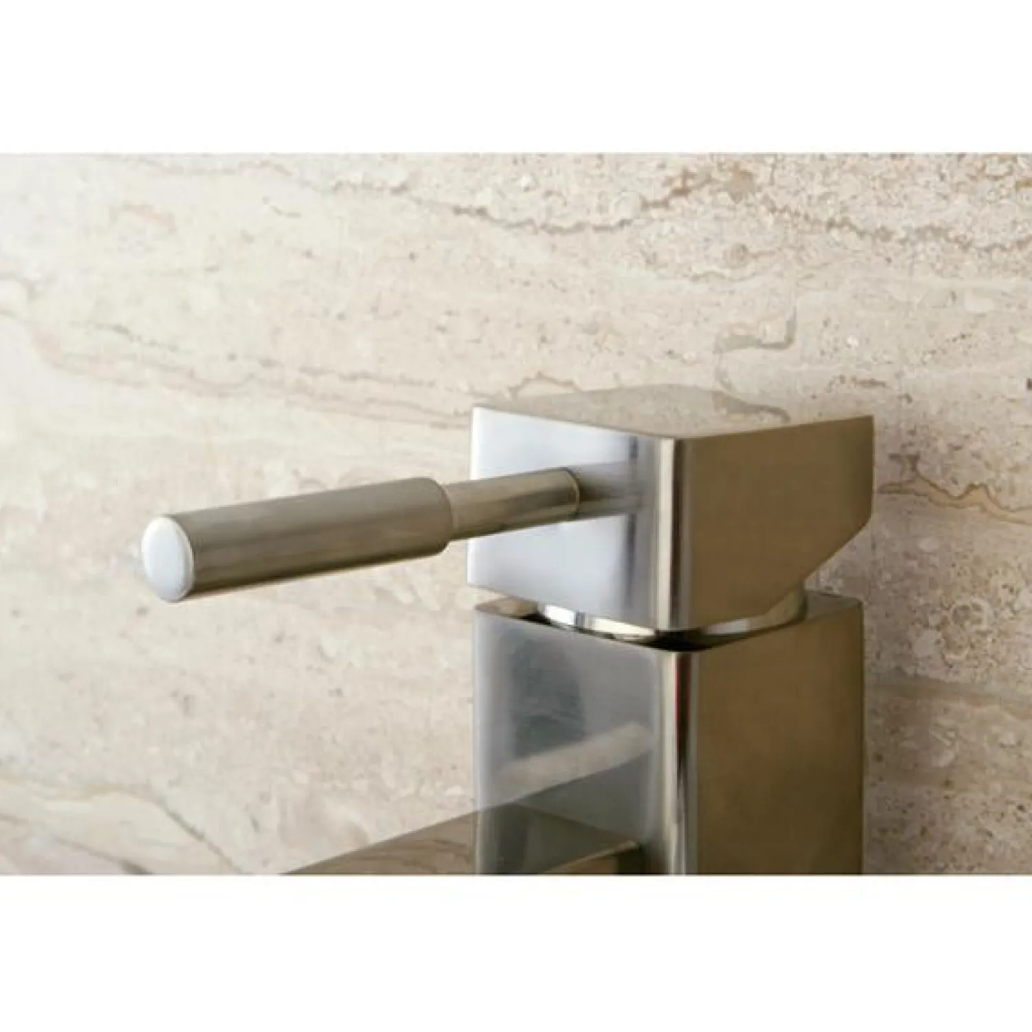 Concord Single Handle 4" Centerset Lavatory Faucet with Optional Deck Plate and Push-Up 4" Center Set