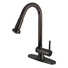 Concord Single Handle Kitchen Faucet with Pull-Down Sprayer Single Hole