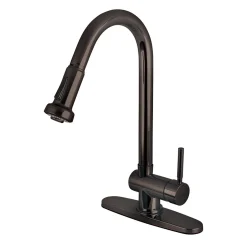 Concord Single Handle Kitchen Faucet with Pull-Down Sprayer Single Hole