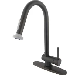 Concord Single Handle Kitchen Faucet with Pull-Down Sprayer Single Hole