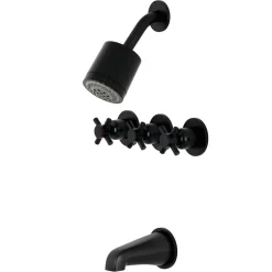 Concord Three Handles Tub and Shower Faucet Tub & Shower Sets|Tub Faucets