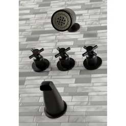 Concord Three Handles Tub and Shower Faucet Tub & Shower Sets|Tub Faucets