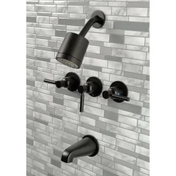 Best Concord Three-Handle Tub and Shower Faucet Tub & Shower Sets|Tub Faucets