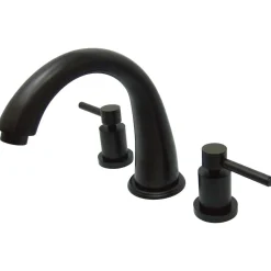 Best Concord 8" to 16" Widespread Two Handle Roman Tub Filler Tub Faucets