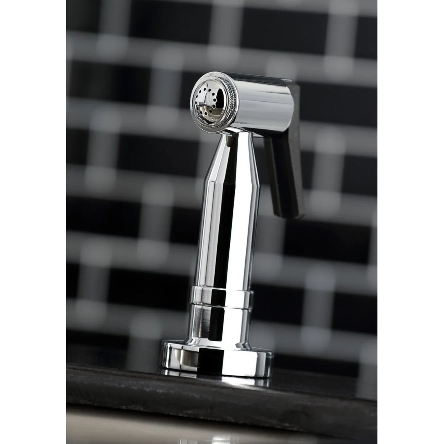 Best Concord Two-Handle Bridge Kitchen Faucet with Brass Side Sprayer Faucets With Side Spray|Bridge Faucets