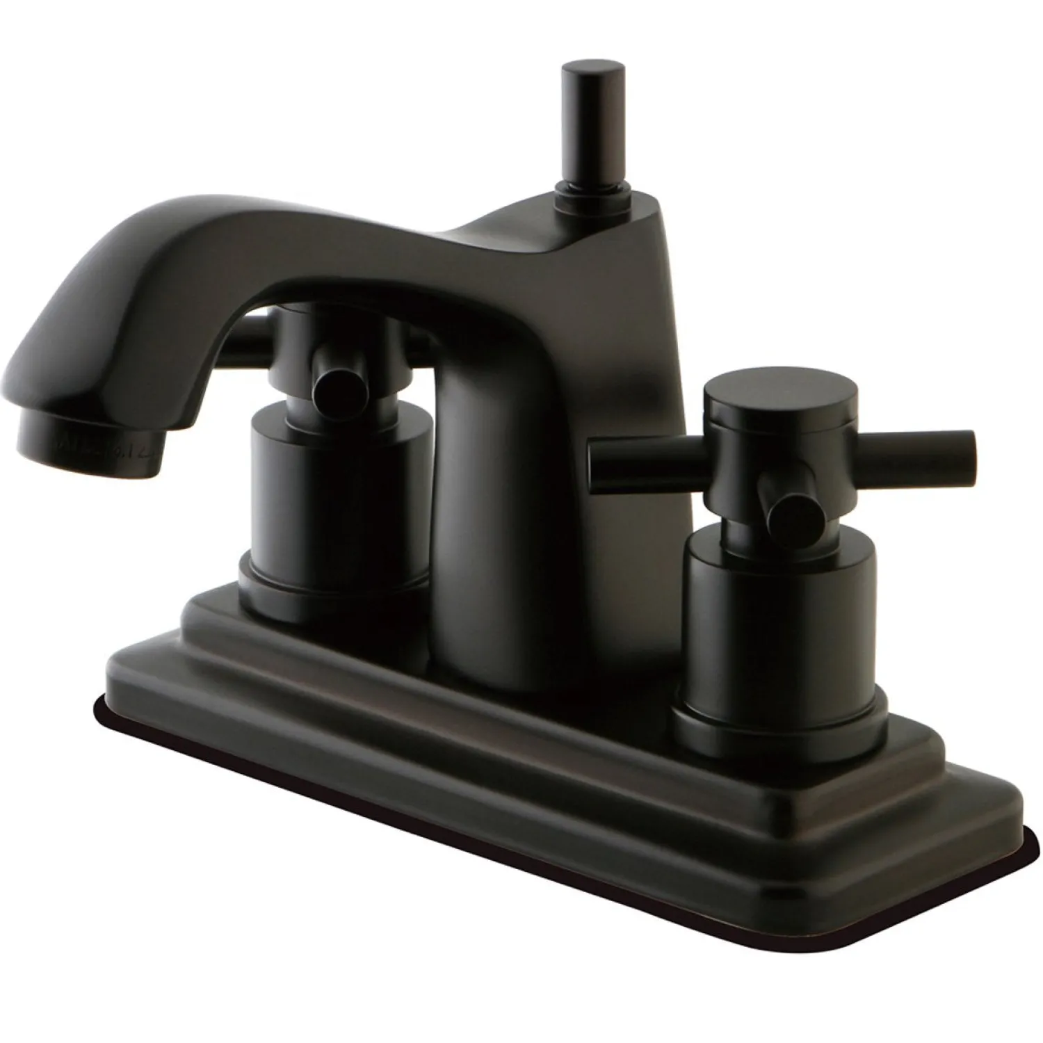 Clearance Concord Two Handle Centerset Lavatory Faucet with Brass Pop-up 4" Center Set