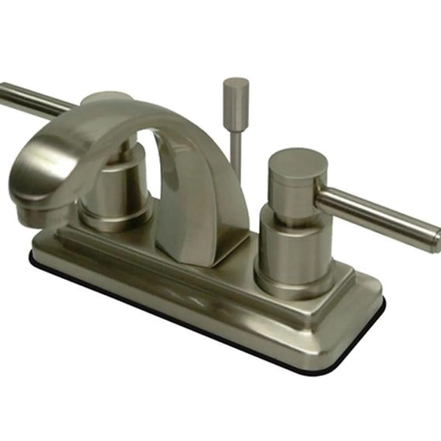 Hot Concord Two Handle 4" Centerset Lavatory Faucet with Brass Pop-up 4" Center Set