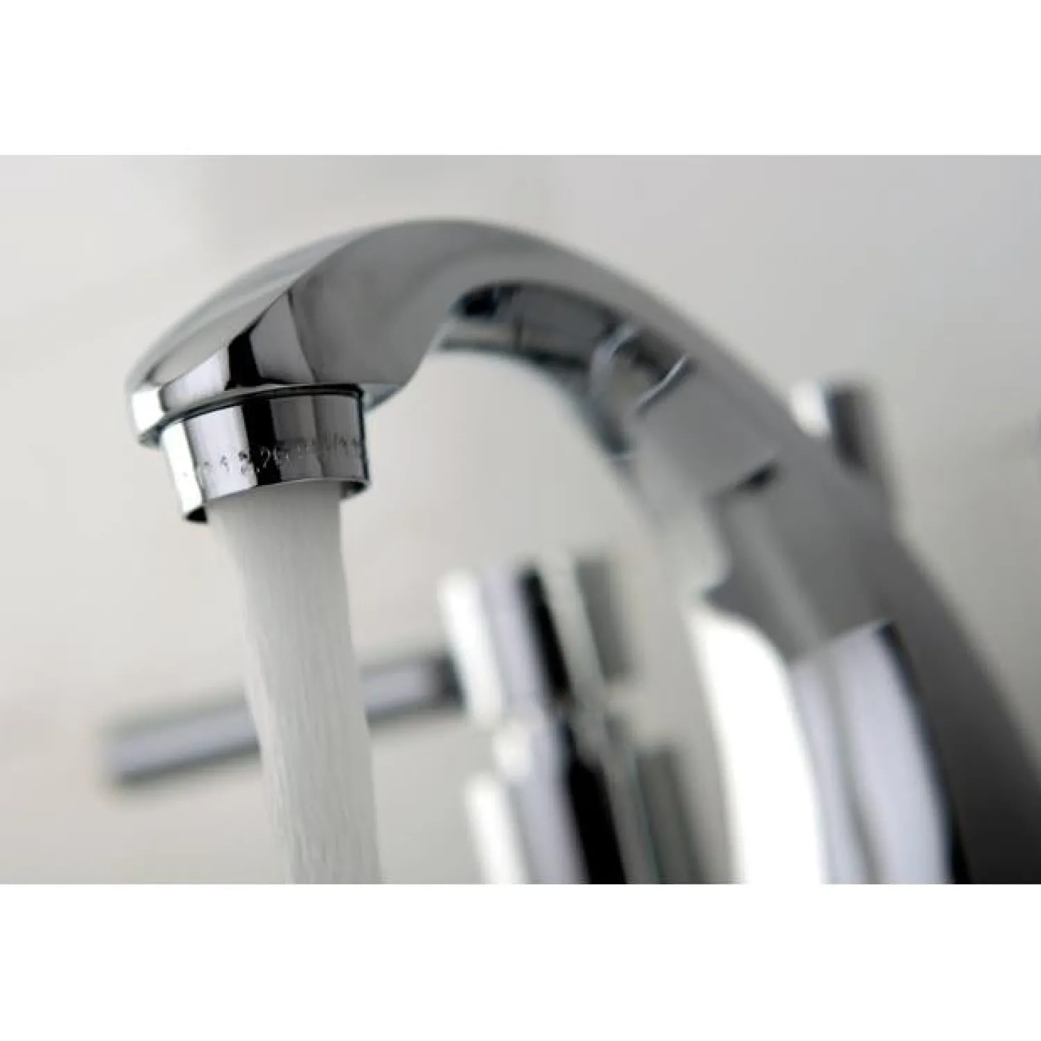 Hot Concord Two Handle 4" Centerset Lavatory Faucet with Brass Pop-up 4" Center Set