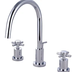 Best Concord Two Handle Widespread Lavatory Faucet with Brass Pop-up 8
