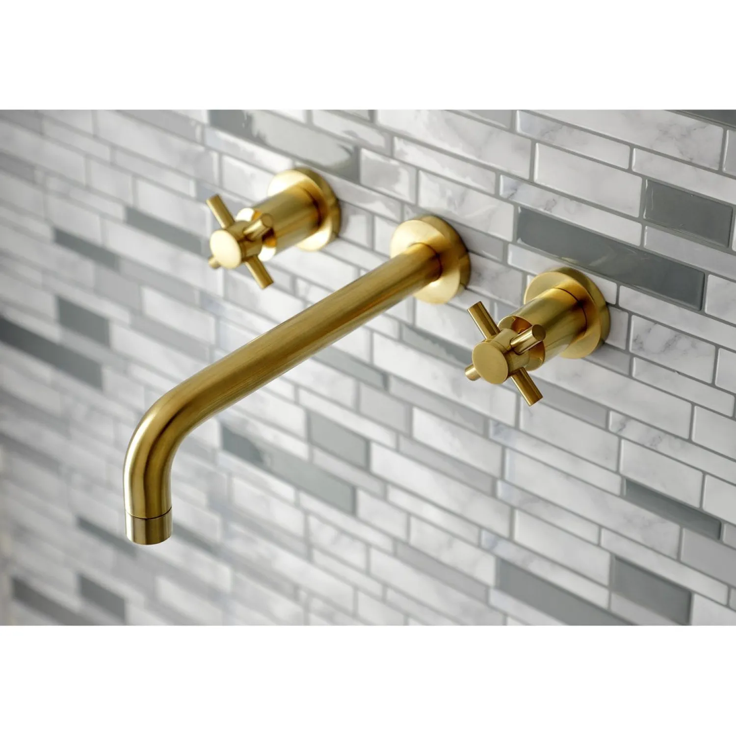 Concord Two Handles Wall Mount Roman Tub Faucet Tub Faucets