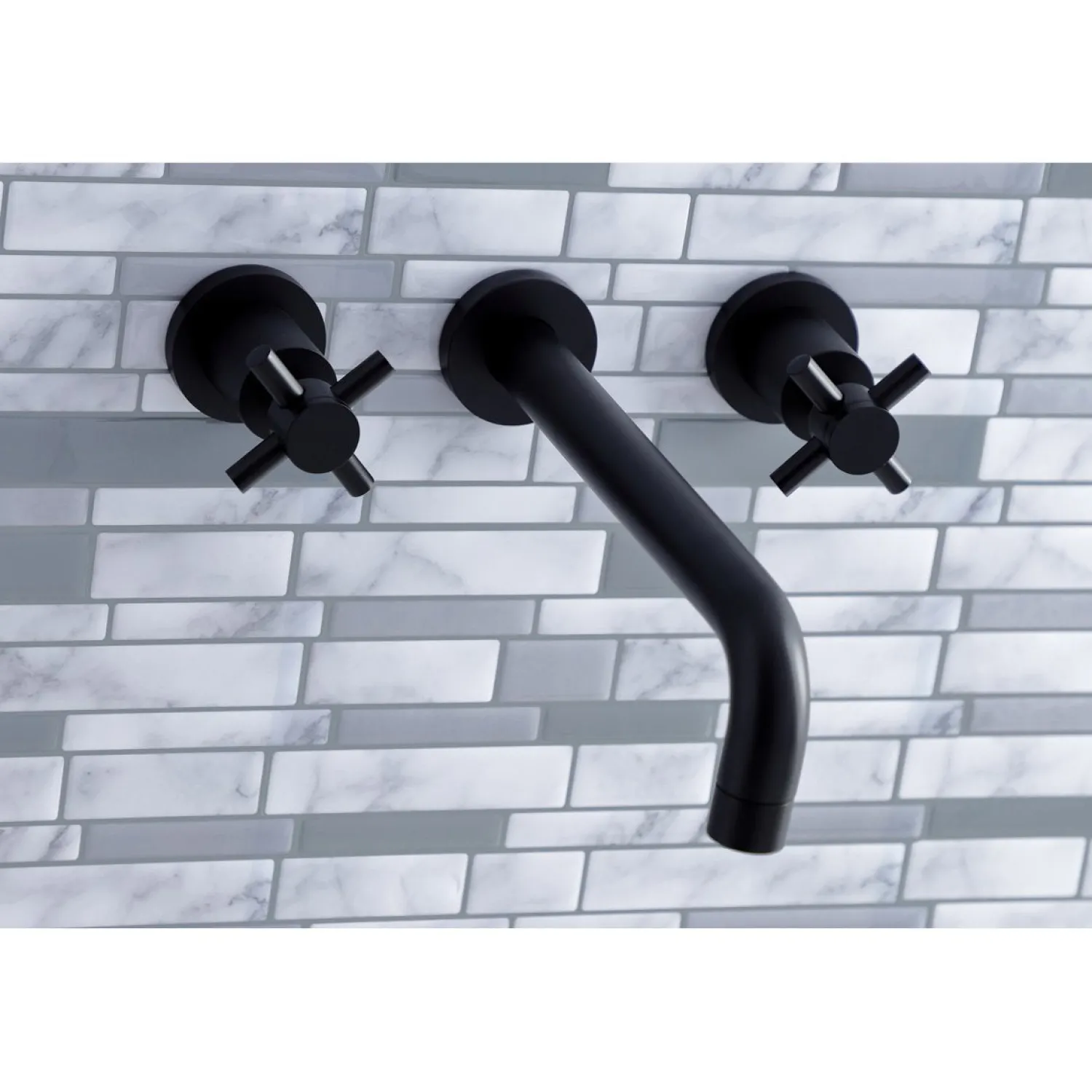 Concord Two Handles Wall Mount Roman Tub Faucet Tub Faucets