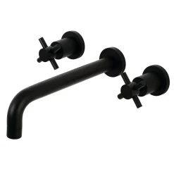 Concord Two Handles Wall Mount Roman Tub Faucet Tub Faucets