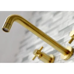 Concord Two Handles Wall Mount Roman Tub Faucet Tub Faucets