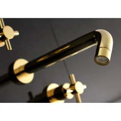 Concord Two Handles Wall Mount Roman Tub Faucet Tub Faucets