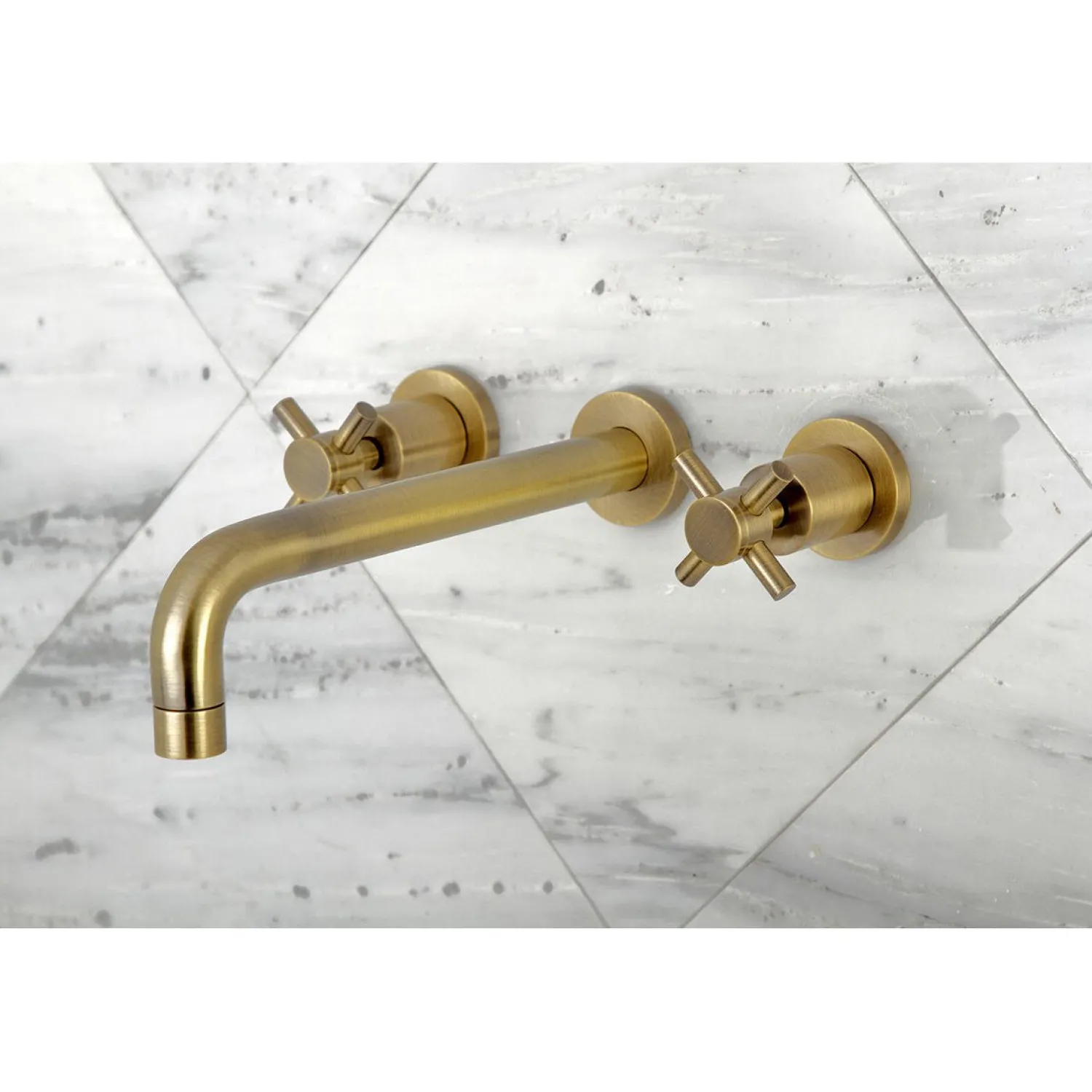 Concord Two Handles Wall Mount Roman Tub Faucet Tub Faucets