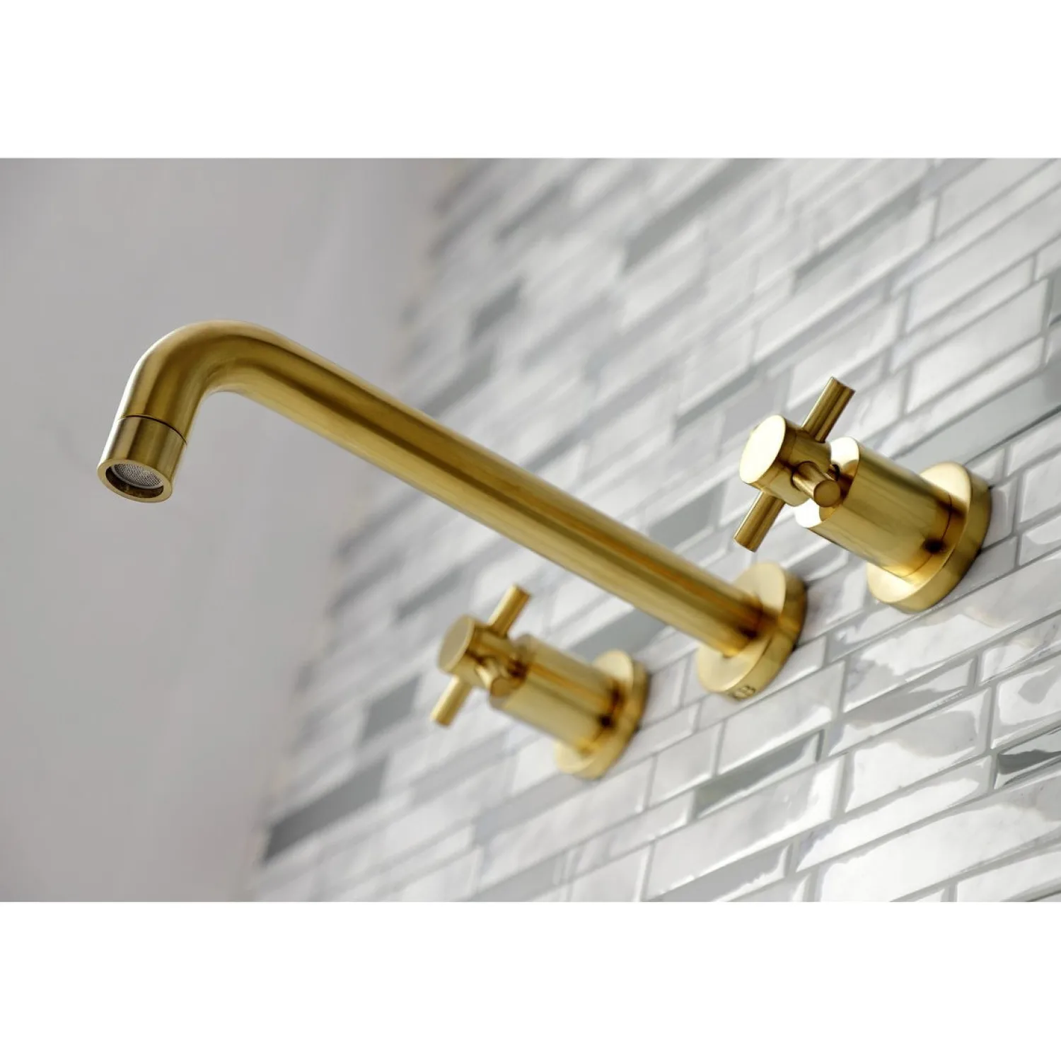 Concord Two Handles Wall Mount Roman Tub Faucet Tub Faucets