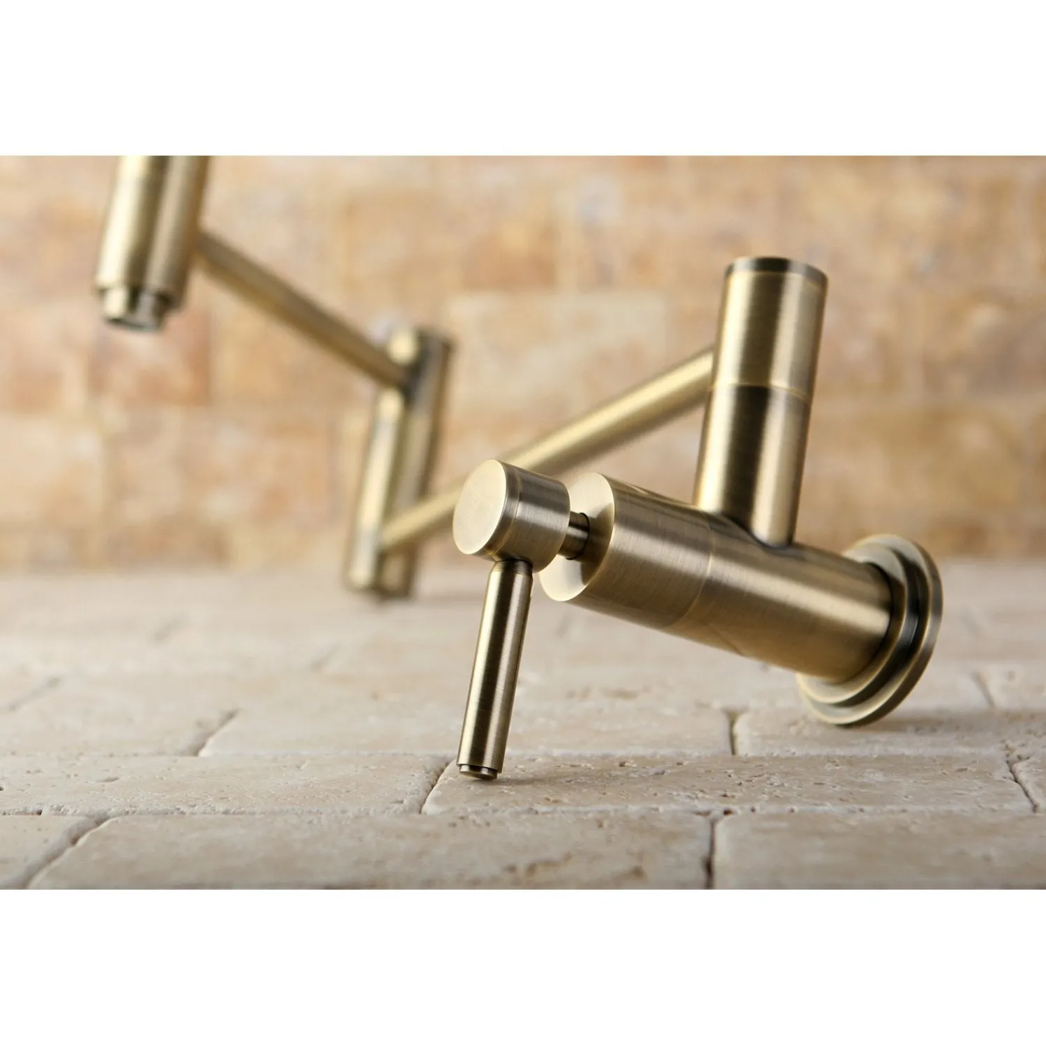 Online Concord Wall Mount Single Hole Pot Filler Kitchen Faucet Wall Mounted Kitchen Faucets|Single Hole
