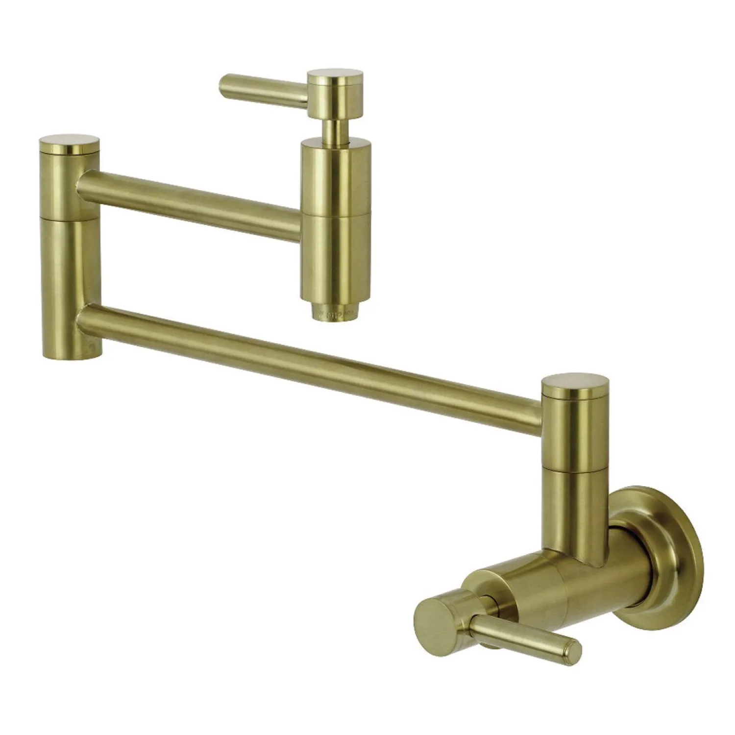 Online Concord Wall Mount Single Hole Pot Filler Kitchen Faucet Wall Mounted Kitchen Faucets|Single Hole