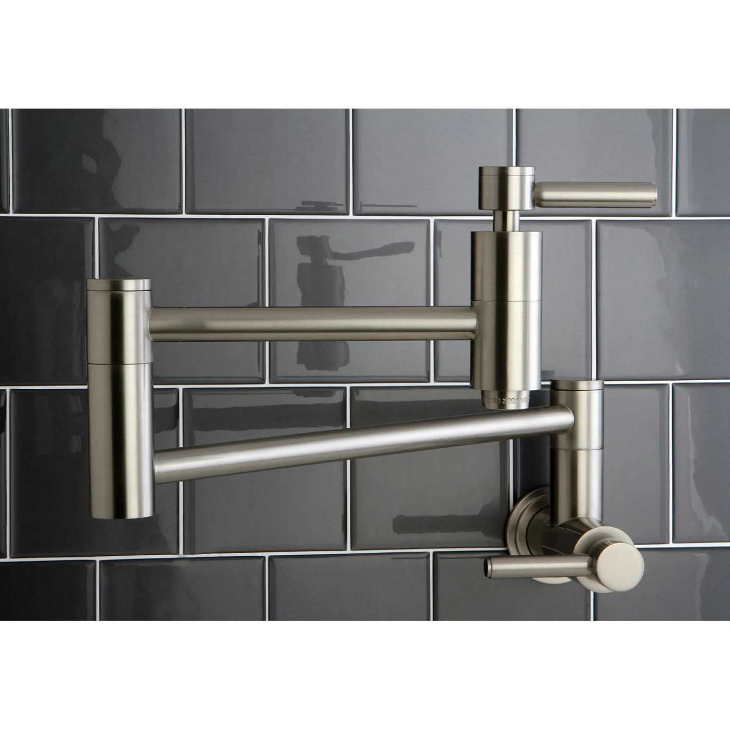 Online Concord Wall Mount Single Hole Pot Filler Kitchen Faucet Wall Mounted Kitchen Faucets|Single Hole