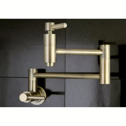 Online Concord Wall Mount Single Hole Pot Filler Kitchen Faucet Wall Mounted Kitchen Faucets|Single Hole