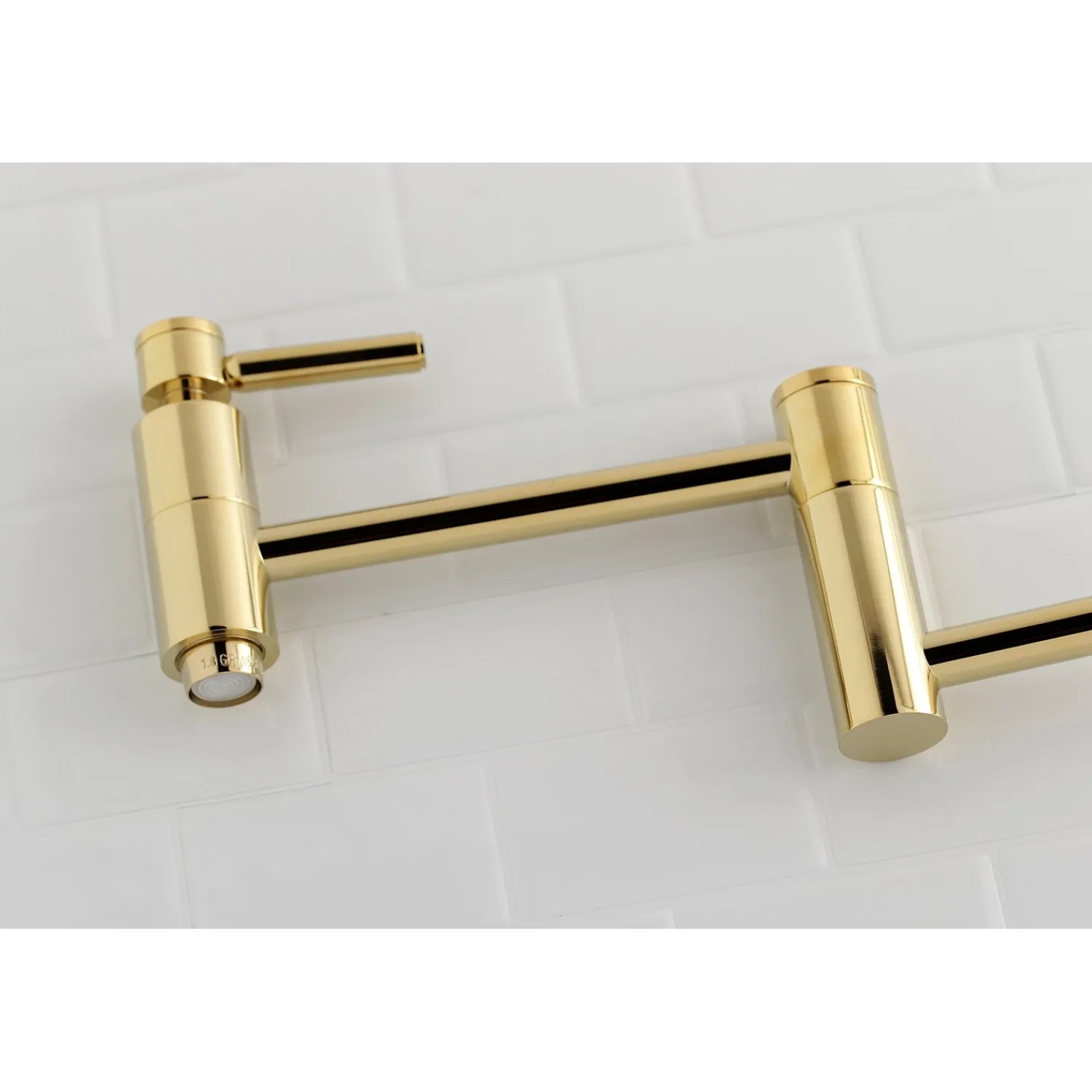 Online Concord Wall Mount Single Hole Pot Filler Kitchen Faucet Wall Mounted Kitchen Faucets|Single Hole
