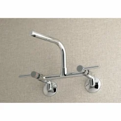 Outlet Concord Wall Mount 8-Inch Adjustable Center Kitchen Faucet Wall Mounted Kitchen Faucets