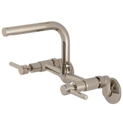 Outlet Concord Wall Mount 8-Inch Adjustable Center Kitchen Faucet Wall Mounted Kitchen Faucets