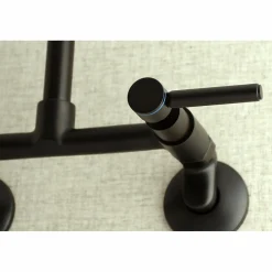 Outlet Concord Wall Mount 8-Inch Adjustable Center Kitchen Faucet Wall Mounted Kitchen Faucets