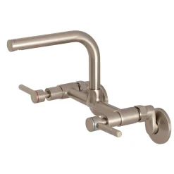 Outlet Concord Wall Mount 8-Inch Adjustable Center Kitchen Faucet Wall Mounted Kitchen Faucets