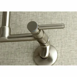 Outlet Concord Wall Mount 8-Inch Adjustable Center Kitchen Faucet Wall Mounted Kitchen Faucets