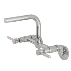 Outlet Concord Wall Mount 8-Inch Adjustable Center Kitchen Faucet Wall Mounted Kitchen Faucets