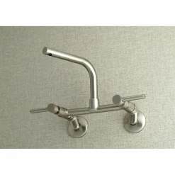Outlet Concord Wall Mount 8-Inch Adjustable Center Kitchen Faucet Wall Mounted Kitchen Faucets