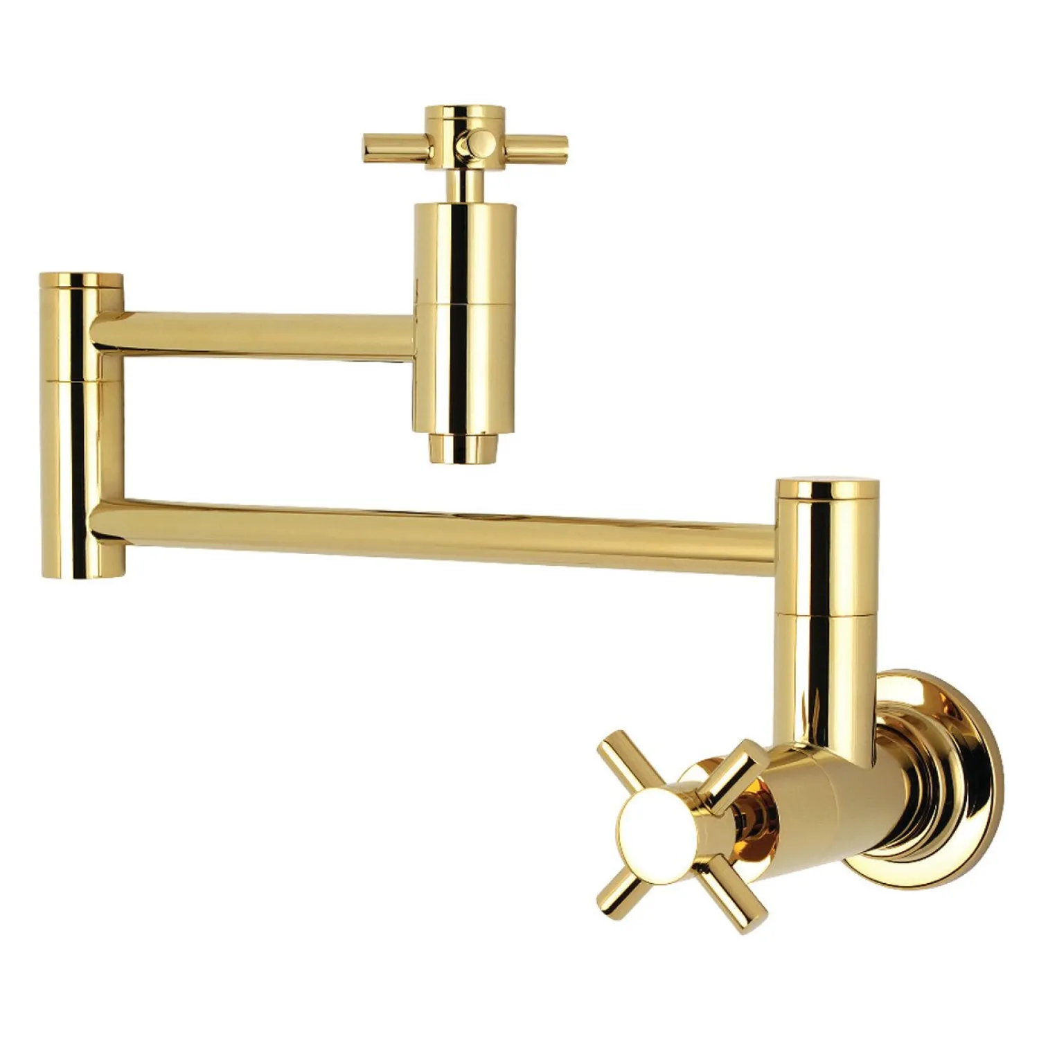Outlet Concord Wall Mount Single-Hole Pot Filler Kitchen Faucet Wall Mounted Kitchen Faucets|Single Hole