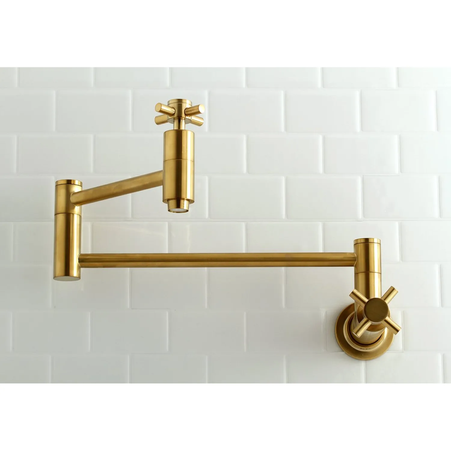 Outlet Concord Wall Mount Single-Hole Pot Filler Kitchen Faucet Wall Mounted Kitchen Faucets|Single Hole