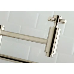 Outlet Concord Wall Mount Single-Hole Pot Filler Kitchen Faucet Wall Mounted Kitchen Faucets|Single Hole