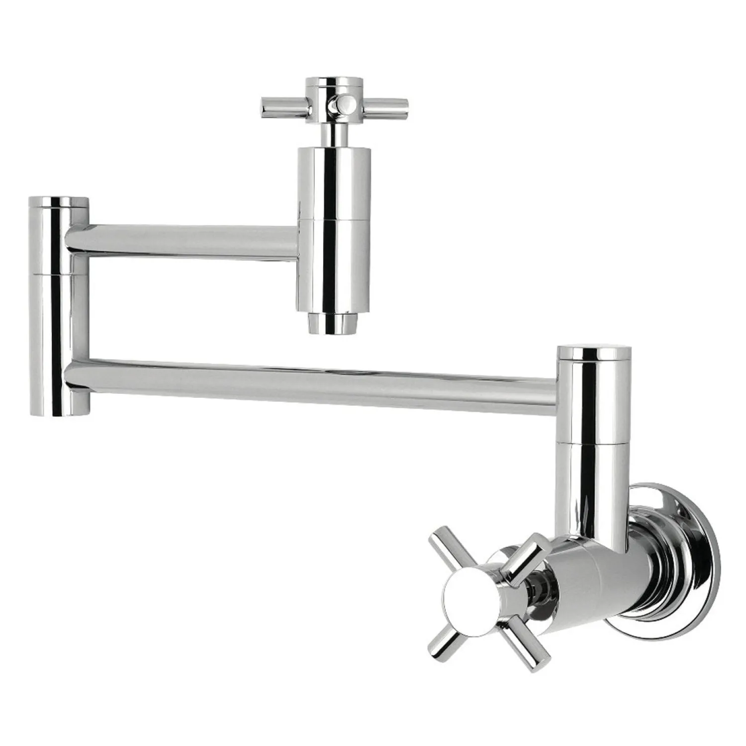 Outlet Concord Wall Mount Single-Hole Pot Filler Kitchen Faucet Wall Mounted Kitchen Faucets|Single Hole
