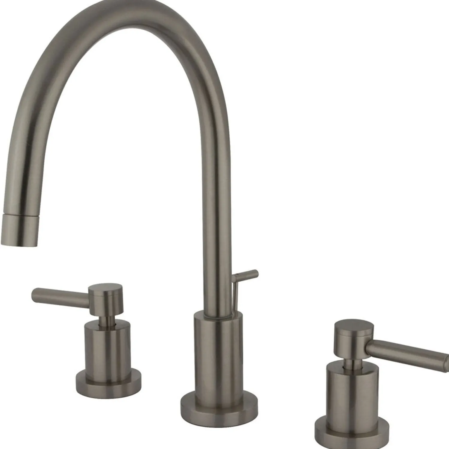 Best Concord Widespread Two Handle Lavatory Faucet with Brass Pop-up 8" Widespread