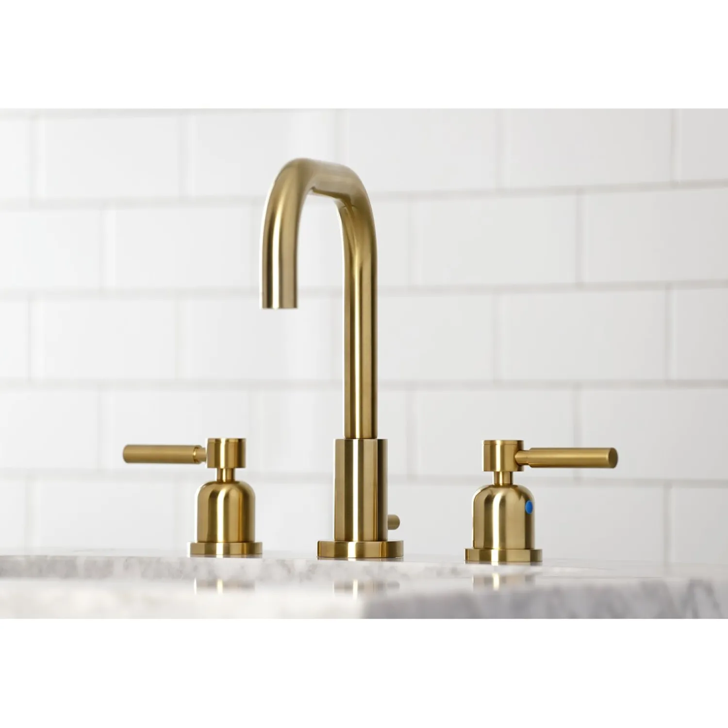 Discount Concord Widespread Bathroom Faucet with Brass Pop-Up 8" Widespread