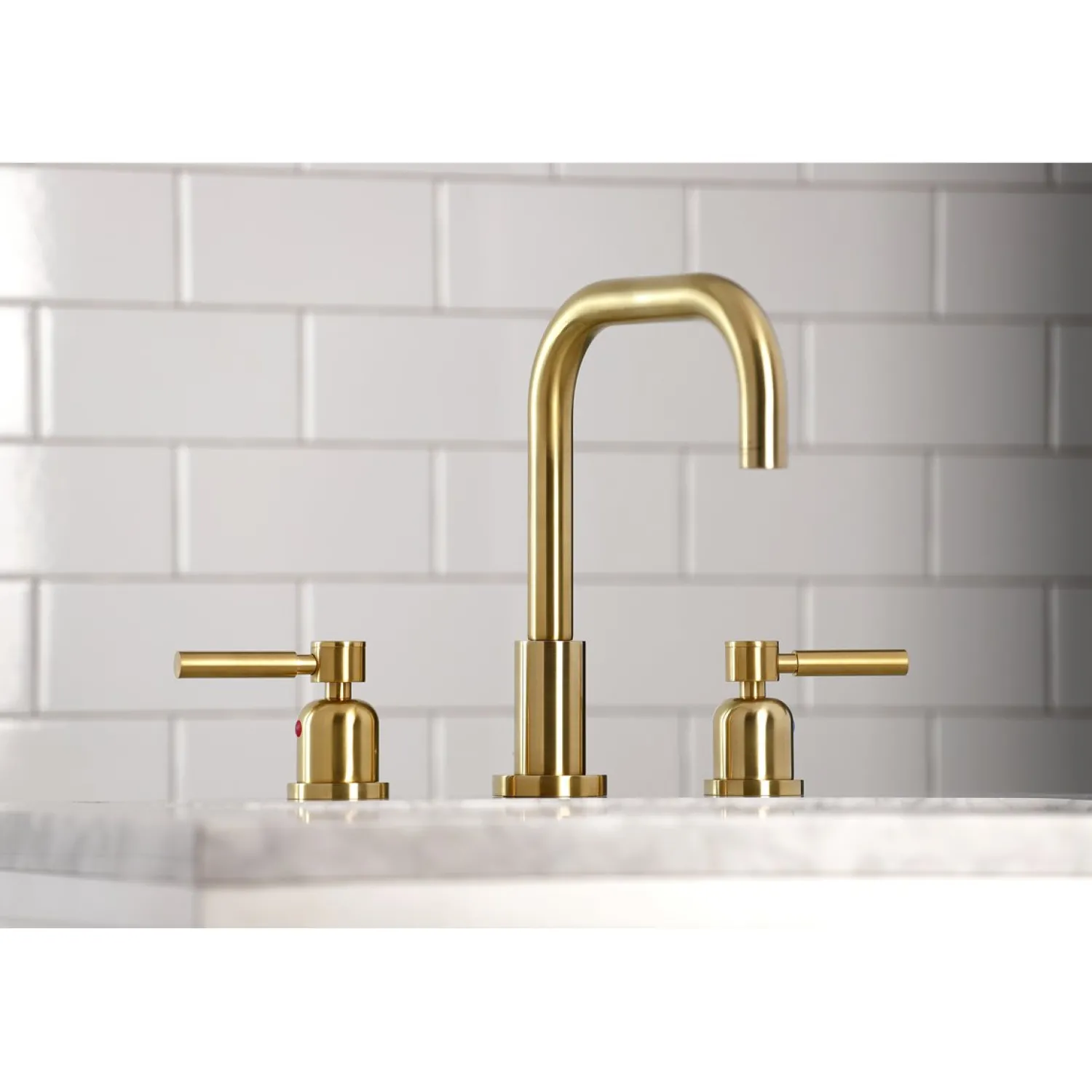 Discount Concord Widespread Bathroom Faucet with Brass Pop-Up 8" Widespread