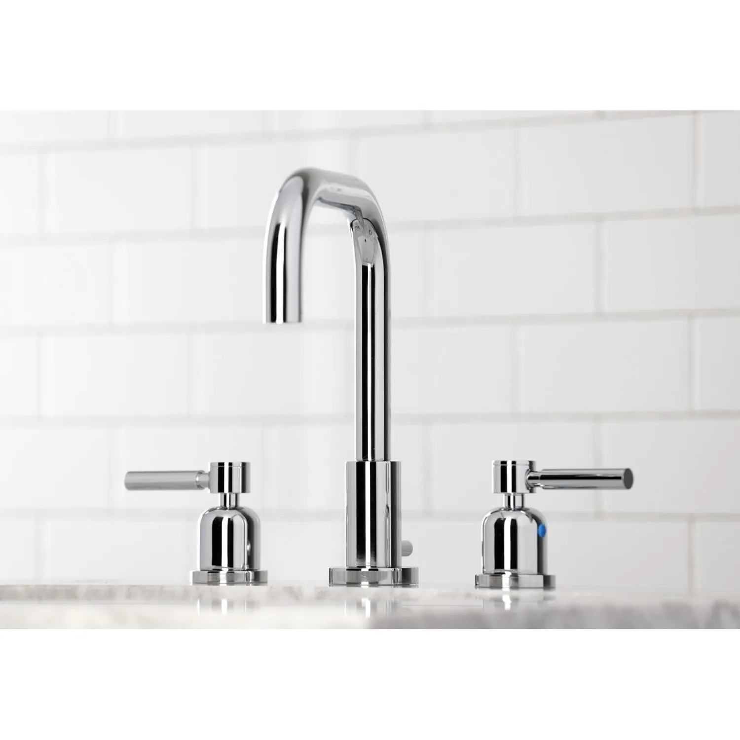 Discount Concord Widespread Bathroom Faucet with Brass Pop-Up 8" Widespread