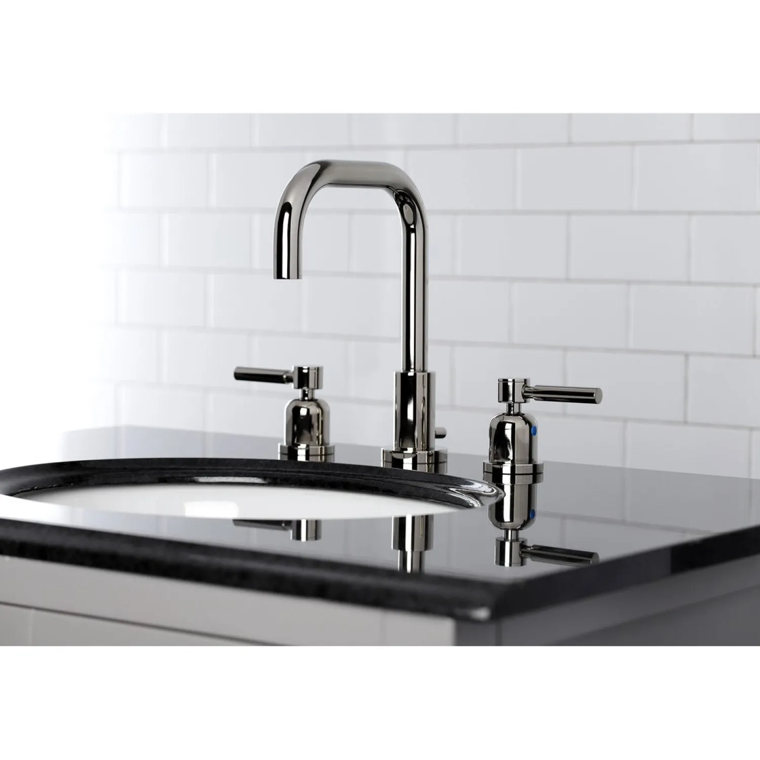 Discount Concord Widespread Bathroom Faucet with Brass Pop-Up 8" Widespread