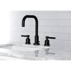Discount Concord Widespread Bathroom Faucet with Brass Pop-Up 8